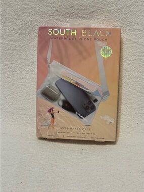 South Beach Waterproof Phone Pouch - Clear